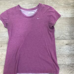 Nike Kids Short Sleeve Tee in Purple
